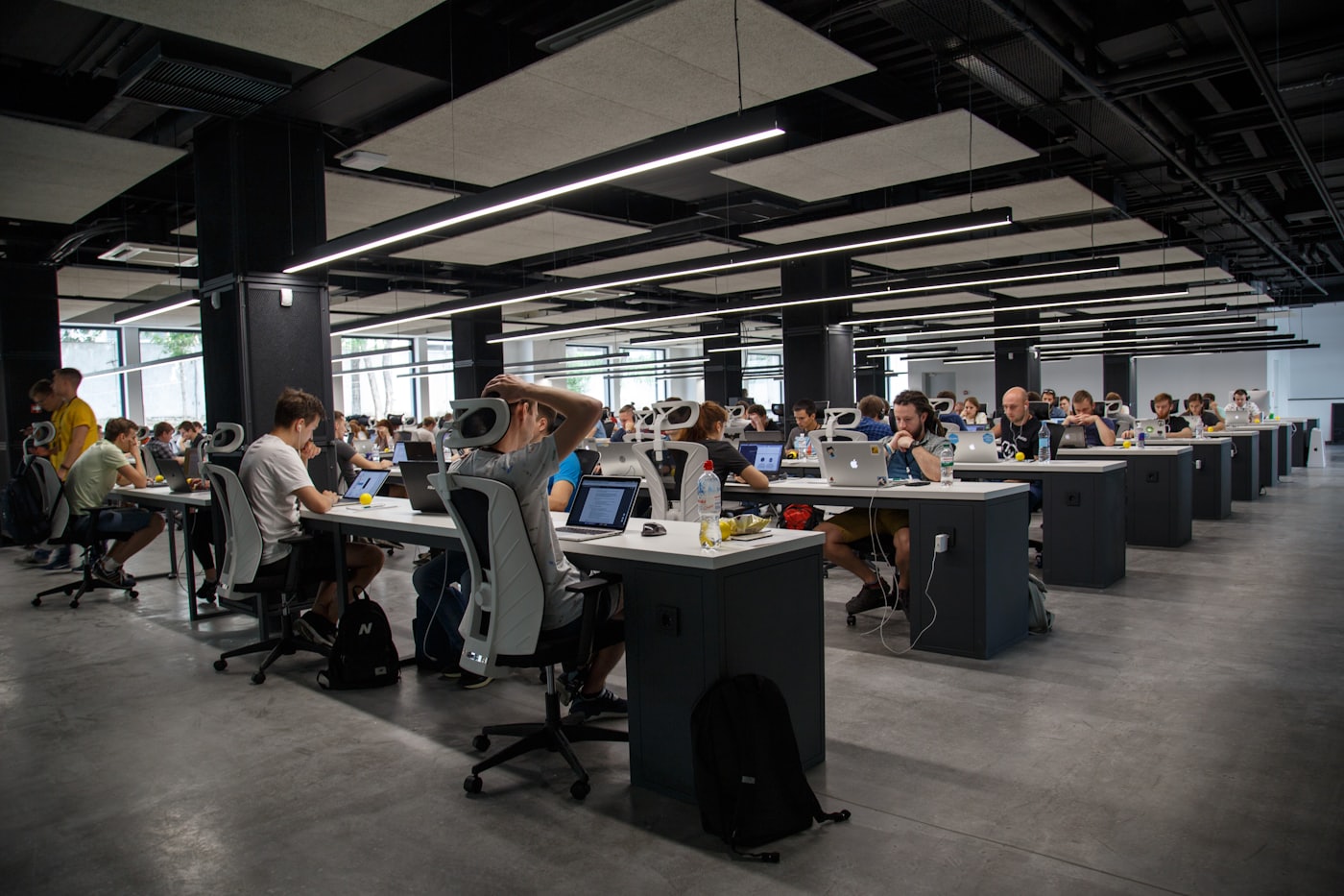 Team building a desktop application